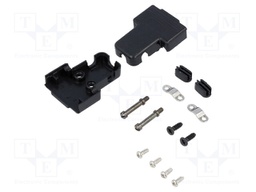 Enclosure: for D-Sub connectors; D-Sub 9pin,D-Sub HD 15pin