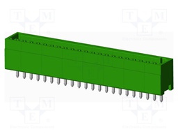Connector: pluggable terminal block; socket; male; straight; THT