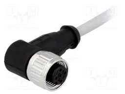 Plug; M12; PIN: 4; female; A code-DeviceNet / CANopen; 0.5m; cables
