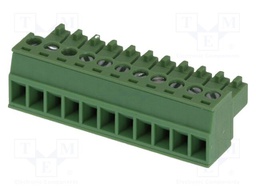 Pluggable terminal block