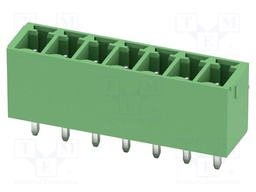 PCB headers, nominal cross section: 1.5 mm?, color: green, n