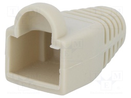 RJ45 plug boot; 5.8mm; Colour: grey