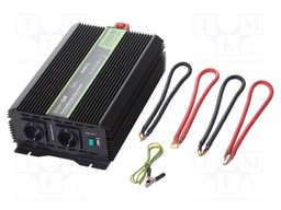 Converter: DC/AC; 2kW; Uout: 230VAC; Out: AC sockets 230V; 90%; 12V