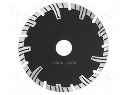 Cutting diamond wheel; Ø: 180mm; Øhole: 22.2mm; concrete; TURBO-T