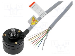Encoder: incremental; Usup: 5÷30VDC; 500imp/revol; shaft 6mm; IP65