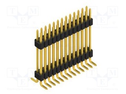 Connector: pin strips; pin header; male; PIN: 26; 1.27mm; SMT; 2x13