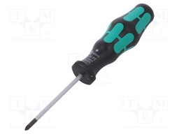 Screwdriver; Pozidriv®; Size: PZ0; Series: Kraftform Plus-300