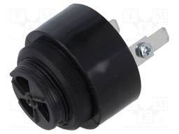 Signaller: sound; black; Usup: 230VAC; Sound level: 90dB; IP54