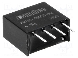 Converter: DC/DC; 1W; Uin: 4.5÷5.5V; 12VDC; Iout: 84mA; SIP4; 1.2g