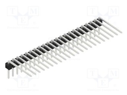 Connector: pin strips; pin header; male; PIN: 22; 2.54mm; THT; 1x22
