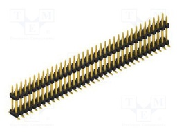 Connector: pin strips; pin header; male; PIN: 70; 2mm; SMT; 2x35