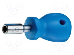 Holders for screwdriver bits; short; 1/4"; 80mm