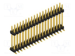 Connector: pin strips; pin header; male; PIN: 36; 2mm; SMT; 2x18