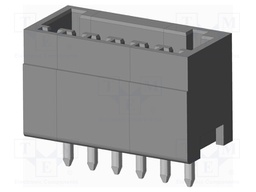 Connector: pluggable terminal block; socket; male; on PCBs