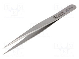 Tweezers; 110mm; for precision works; Blades: straight