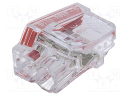 Installation quick splice; spring clamp; 2.5mm2; 450V; 24A; grey