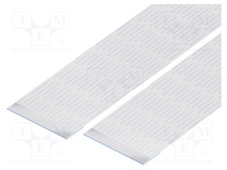 FFC cable; Cores: 40; Cable ph: 1mm; contacts on the same side