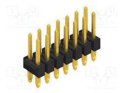 Connector: pin strips; pin header; male; PIN: 14; 2.54mm; THT; 2x7