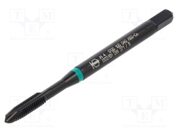 Tap; high speed steel cobalt HSS-Co; Size: 3.4mm; M4; 0.7m; L: 63mm