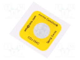 Temperature indicator; Jumbo-CelsiDot; 54°C; °C; 19x19mm