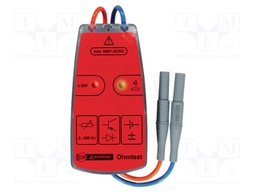 Tester: wire continuity tester; VAC: 50÷600V; VDC: 50÷600V