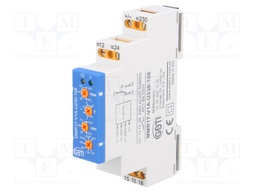 Module: voltage monitoring relay; Usup: 230VAC; DIN; SPST; IP20