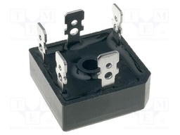 Three-phase bridge rectifier; Urmax: 1600V; If: 35A; Ifsm: 400A