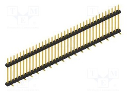 Connector: pin strips; pin header; male; PIN: 36; 2mm; SMT; 1x36