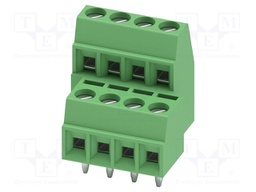 PCB terminal block, nominal current: 8 A, rated voltage (III