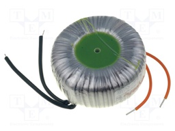 Transformer: toroidal; 120VA; 230VAC; 12V; 10A; 1.2kg; Leads: cables