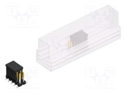 Connector: pin strips; pin header; male; PIN: 10; 2.54mm; SMT; 2x5