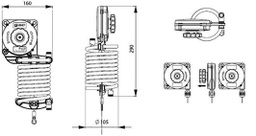 Balancer; max.10bar; Flowmatik; -20÷80°C; Wire dia: 10mm; 2÷3kg