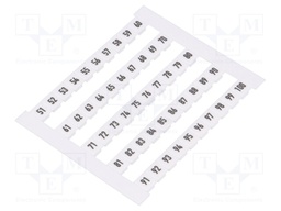 Marker; white; Width: 5mm; 51-100 marks; horizontal