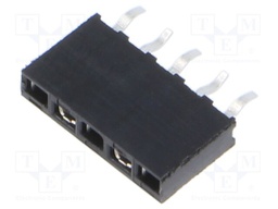 5P HV100 REC CON. TE, 7.0MM