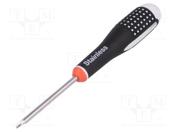 Screwdriver; Phillips; Size: PH1; Blade length: 75mm
