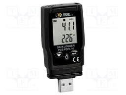 Data logger; temperature,humidity; Display: LCD 0,25"