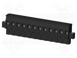 Connector: pluggable terminal block; plug; female; angled 90°
