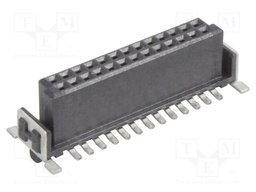 Connector: PCB to PCB; female; PIN: 76; 1.27mm; Series: har-flex