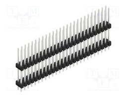 Connector: pin strips; pin header; male; PIN: 52; 2.54mm; THT; 2x26