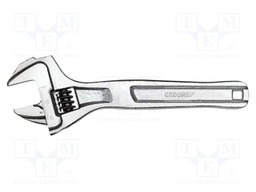 Wrench: adjustable; Jaw capacity: 36mm; Chrom-vanadium steel