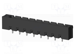 Connector: pluggable terminal block; socket; male; on PCBs