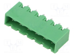 PCB headers, nominal cross section: 2.5 mm?, color: green, n