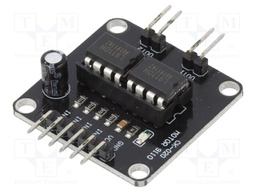 Module: DC-motor driver; L9110; Channels: 2; Uin log: 5÷12V