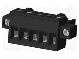 Connector: pluggable terminal block; plug; female; straight; 300V