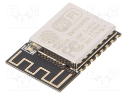 Module: WiFi; 3.3VDC; UART; ESP8266; 2.4GHz