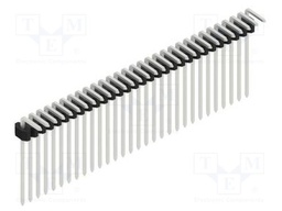 Connector: pin strips; pin header; male; PIN: 30; 1.27mm; THT; 1x30