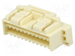 Plug; wire-board; female; CLIK-Mate; 1.5mm; PIN: 24; w/o contacts