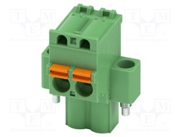 PCB connector, nominal cross section: 2.5 mm?, color: green,