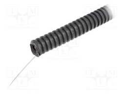 Protective tube; Conduit size: 16; PVC; black; L: 25m; 750N