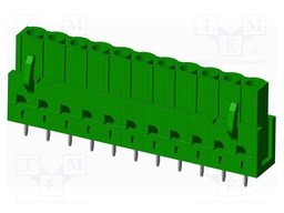 Connector: pluggable terminal block; socket; female; straight